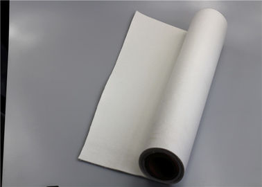 China Weißes Polyester-Filter-Material-ausgezeichnetes Riss-Widerstand-fehlerloses Endweiche Beschaffenheit fournisseur