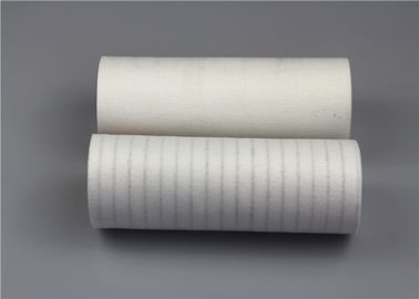China Spunbond-Entwässerung 5 Mikrometer-Polypropylen-Polyester-Filterstoff-Faser-Tasche fournisseur