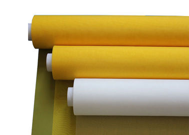 China Gelbe Polyester-Schirm-Maschen-alkalische beständige hohe Verlängerung robust fournisseur