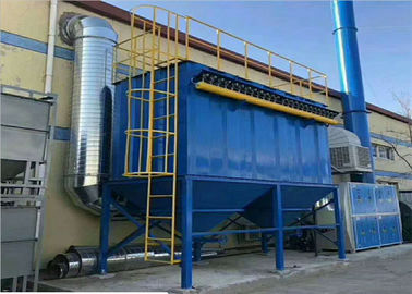 China Industrieller Impuls-Tasche Baghouse-Filtrations-Kessel-Staub-Kollektor 4200m3/h-Luftstrom fournisseur