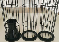 China Vertikale der Zementfabrik-Filtertüte-Käfig-verdrahtet runde Art-16/20/24 ein 6 Zoll-Ring-Abstand Firma
