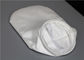 Öl 200 Mikrometer-Filtertüte, industrielles Filtertasche-Polyester-materielle weiße Farbe fournisseur