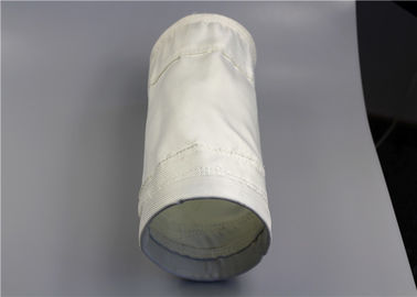 China PTFE-Behandlungs-Fiberglas-Filtertüte-Schallabsorptions-Schock-Beweis 0.3-0.5mm dick usine