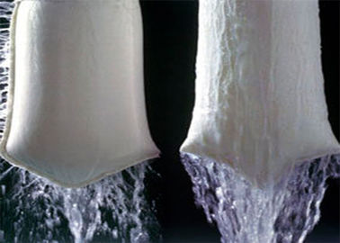 China Klimaanlage-System-Wasser-Filtration bauscht sich/hohe Leistungsfähigkeits-Filtertüte-Weiß-Farbe usine