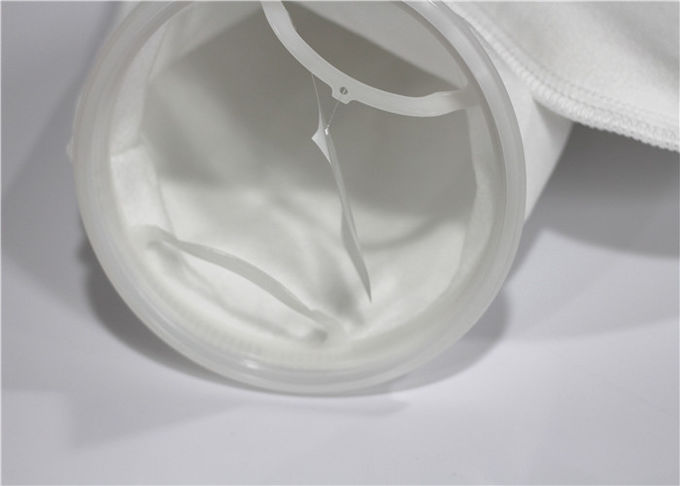 Öl 200 Mikrometer-Filtertüte, industrielles Filtertasche-Polyester-materielle weiße Farbe