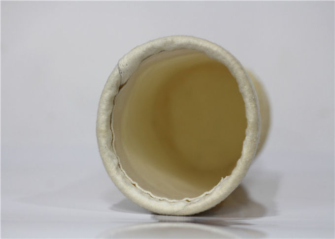 Wasserbehandlung Aramid-Filtertüte-runde ovale flache Form 500gsm für petrochemische Industrie
