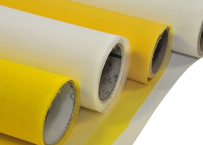 Gelbe Polyester-Schirm-Maschen-alkalische beständige hohe Verlängerung robust